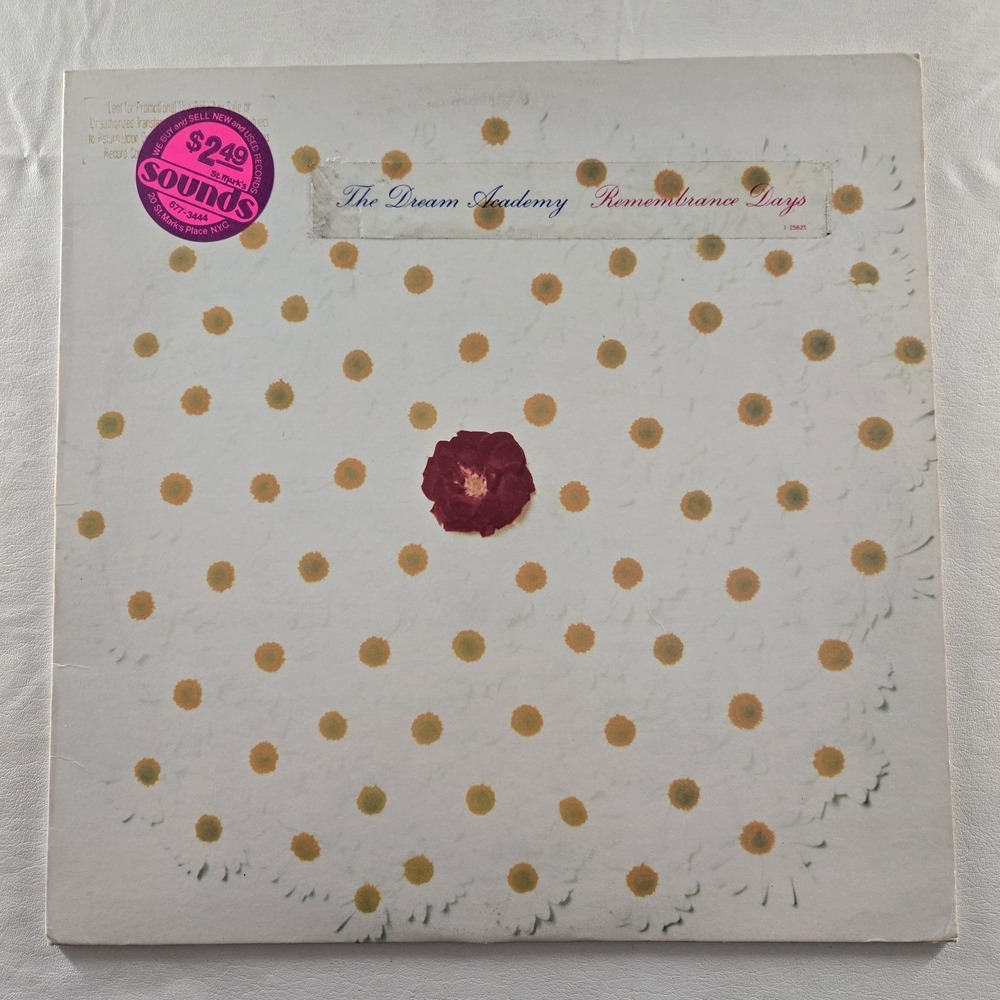 The Dream Academy "Remembrance Days" Reprise Record LP Vinyl 1987 VG+ Tested
